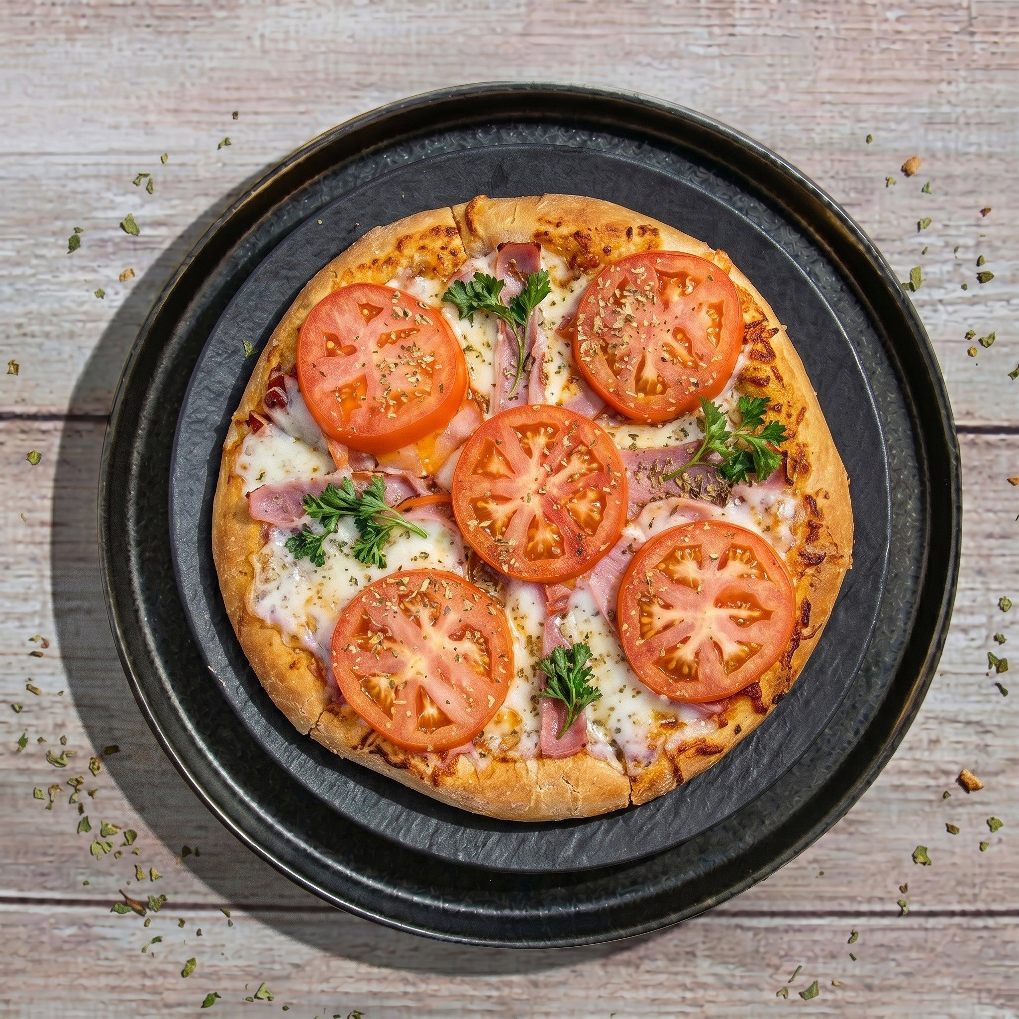 Classic Neapolitan Personal Pizza.