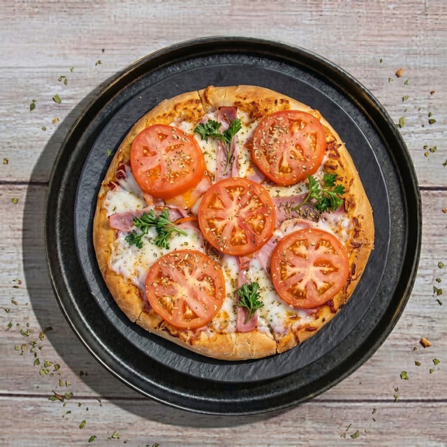 Classic Neapolitan Personal Pizza.