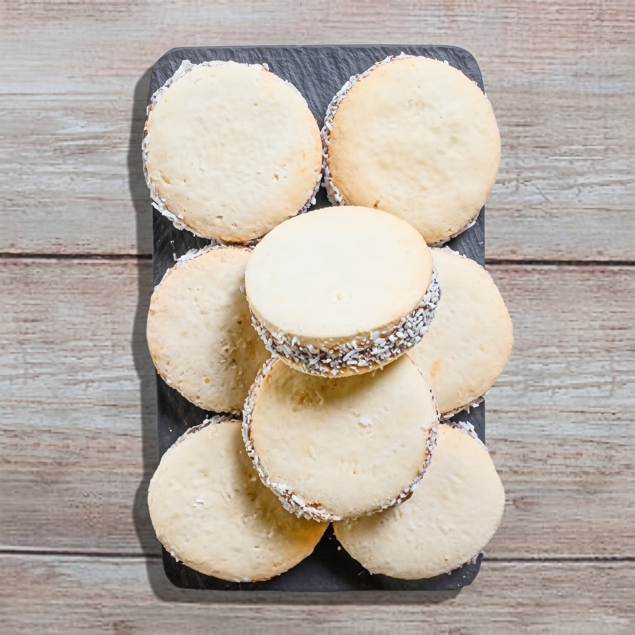 Traditional Argentine Alfajor.
