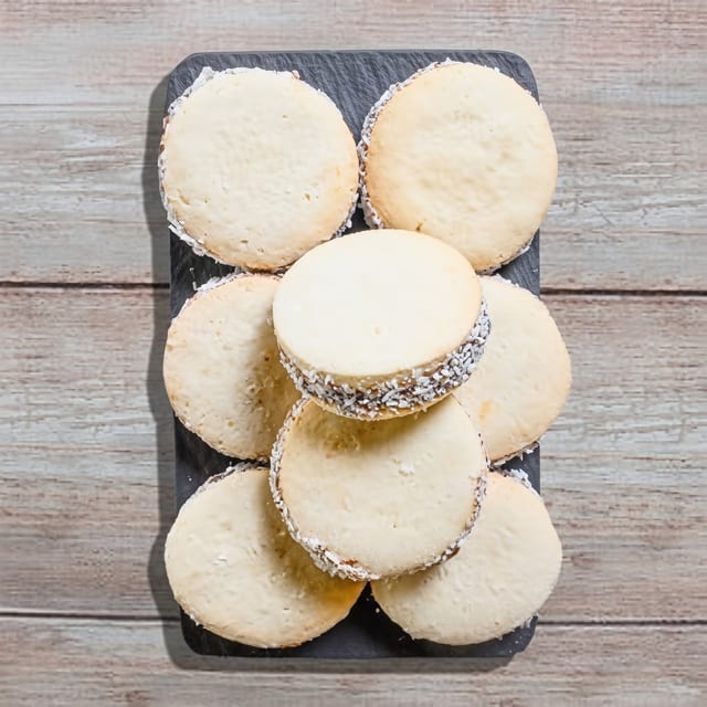 Traditional Argentine Alfajor.