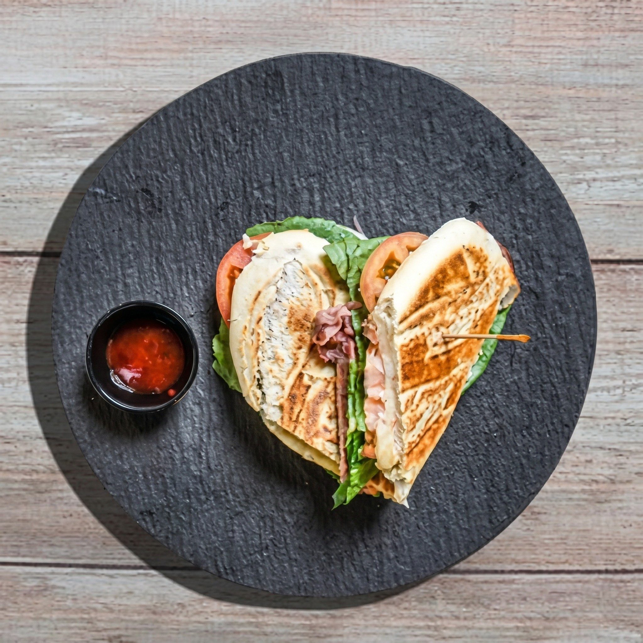 Prosciutto & Aged Provolone Sandwich.
